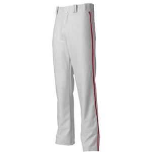   Pro Style Open Bottom Baggy Cut Baseball Pants WHITE/SCARLET (WHS) 2XL
