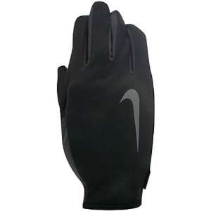  NIKE Men s Swift Running Gloves BLACK/ANTHRACITE SMALL 