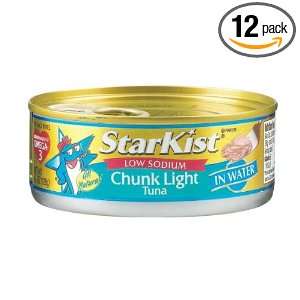 StarKist Tuna Chunk Light Low Sodium In Water, 4.5000 Ounce Cans (Pack 