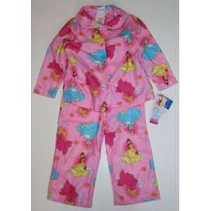    Disney Princess Toddler Girls 2 Piece Pajama Set Size 2T: Baby