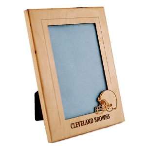    Cleveland Browns 5x7 Vertical Wood Picture Frame