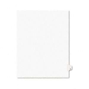 Products   Avery   Avery Style Legal Side Tab Dividers, One Tab, Title 