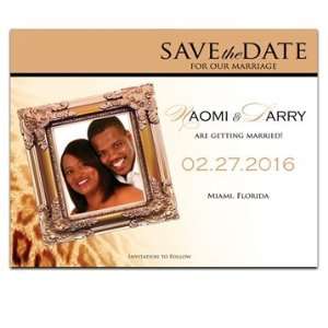  300 Save the Date Cards   Leopard Love: Office Products
