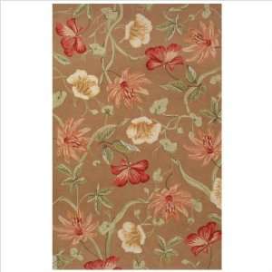  Poly Loop Flora Bunda Outdoor Rug Size 8 x 10 