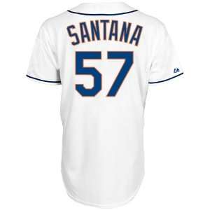  New York Mets Replica 2012 Johan Santana Alternate Jersey 