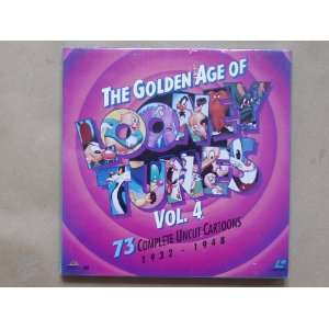  The Golden Age of Looney Tunes Vol. 4 LASERDSIC Boxset 
