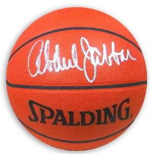 Kareem Abdul Jabbar Autographed Indoor/Outdoor Basketball:  