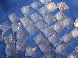   CLEAR Rainbow quartz crystal Pyramids healing  Wholesale Price