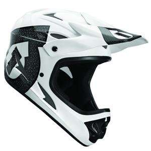  SixSixOne Comp Shifted Helmet   Small/White/Black 