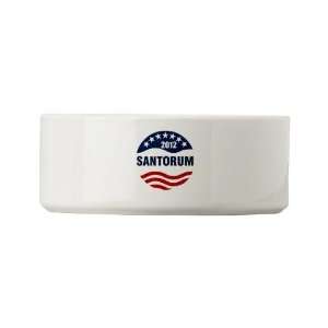  Santorum 2012 Obama Small Pet Bowl by CafePress: Pet 