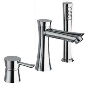  Cascade 17347 69 1/2 Roman Tub Filler with Handshower 