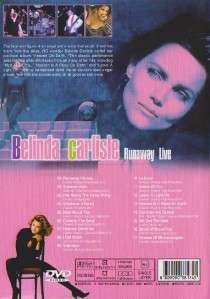Belinda Carlisle Runway Live DVD  