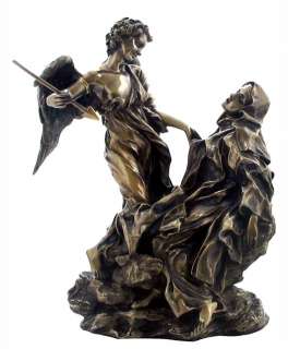 Bernini Ecstasy of St Theresa Teresa Statue Bronze 9  