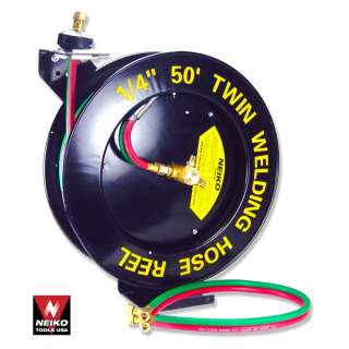 Retractable Twin 50 Oxygen Acetylene Welding Hose Reel  
