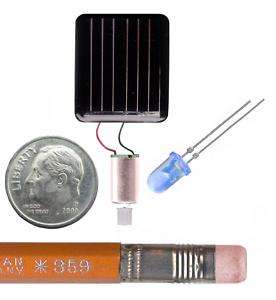 Small Solar Panel & Tiny Smallest Small Micro Motor  