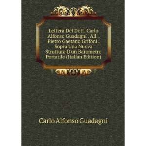   Barometro Portatile (Italian Edition) Carlo Alfonso Guadagni Books