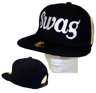 New Snapback SWAG SWAGGER Style California Republic Cap Hat Black 