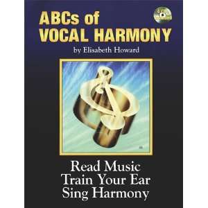  Alfred ABCs Of Vocal Harmony Book and 4 CDs Musical 