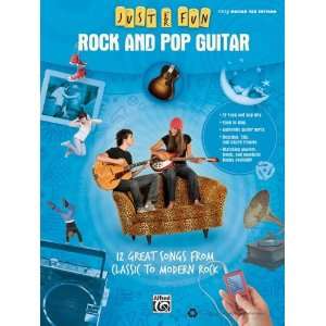  Alfred Just for Fun: Rock and Pop Guitar (Book): Musical 