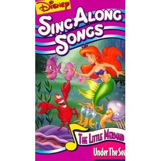   Sing Along Songs Under the Sea [VHS] VHS Tape ~ Disney Sing Along