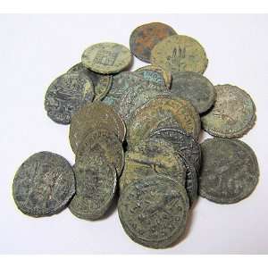  late Roman Bronze Coins C.3rd/4th Century AD 