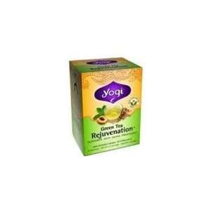 Yogi Green Rejuvenation Tea (3X16 Bag):  Grocery & Gourmet 