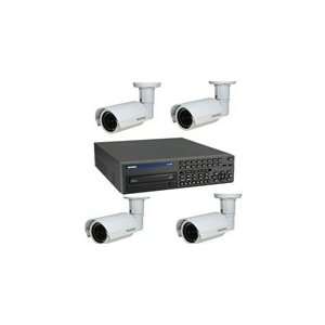   CCTV DVR Security System Camera Package, 4 Channel DVR: Camera & Photo