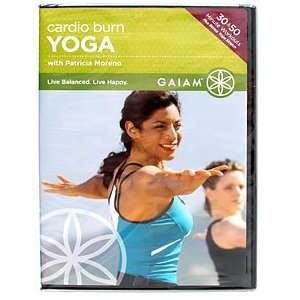  Gaiam Cardio Burn Yoga DVD: Yoga Videos & Kits: Sports 