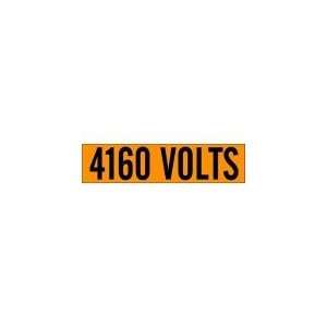    BRADY 44122 Voltage Card,1 Marker,4160 Volts: Home Improvement