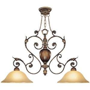  Metropolitan Veranda Crest 44 1/2 Wide Island Light