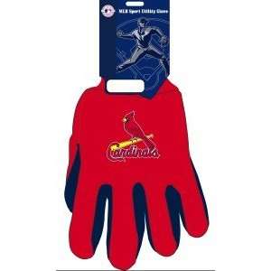 St. Louis Cardinals Knit Work Gloves:  Sports & Outdoors