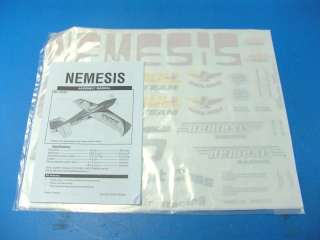 Seagull Nemesis 120 180 size ARF R/C Airplane Kit Glow Gas SEA6025 