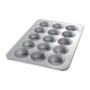   Aluminized Steel 15 Cup Mini cake Muffin Pan   45305: Kitchen & Dining