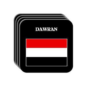  Yemen   DAWRAN Set of 4 Mini Mousepad Coasters 