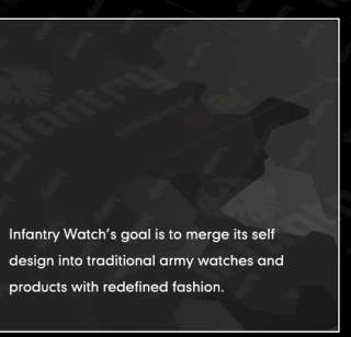 New Arrival Limited Special INFANTRY Expedition Elegant Mens Army 
