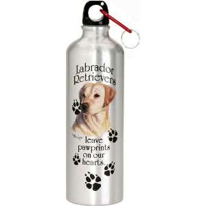  Yellow Lab Stainless Steel Water Bottle: Sports & Outdoors
