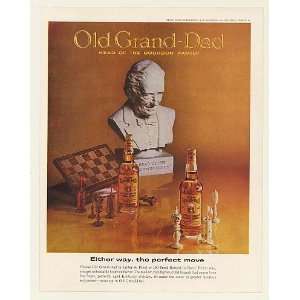    Dad Whiskey Perfect Move Chess Game Print Ad (48906)