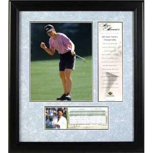  UD Annika Sorenstam 17x19 Framed 2001 Nabisco Sports 