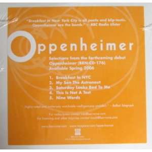  Oppenheimer Sampler Oppenheimer Music