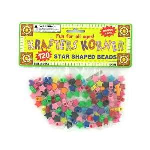  120pc star & heart beads   Case of 24: Home & Kitchen