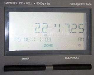 Pelouze 1050 10LB. Digital Rate Scale Calculator  