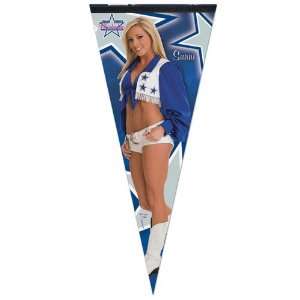  Dallas Cowboys Cheerleaders Pennant 17x40: Everything Else