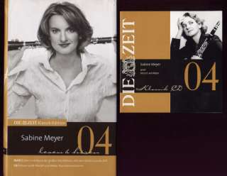 SABINE MEYER: MOZART WEBER / DIE ZEIT BUCH BOOK + CD  