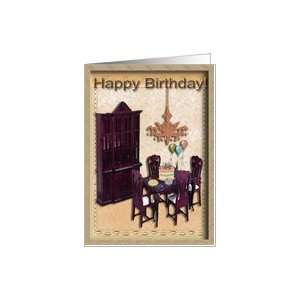  Birthday Party Invitation / 25 years old / Peach Room Card 
