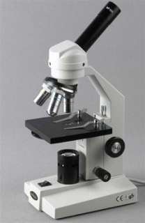 40X 1000X STUDENT COMPOUND MICROSCOPE + MECH STAGE 013964500806  