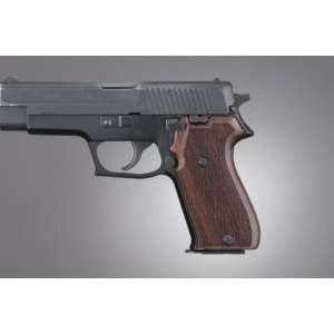   Sauer P220 Rosewood American Model Checkered 20911