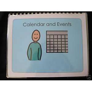    PECS Calendar and Events Communication Book: Office Products