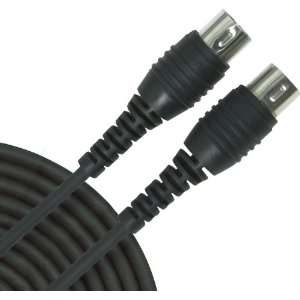  Musicians Gear 5 Pin MIDI Cable 20 Foot: Electronics