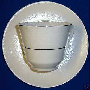    Royal Doulton China Lace Point Cup and Saucer: Kitchen & Dining