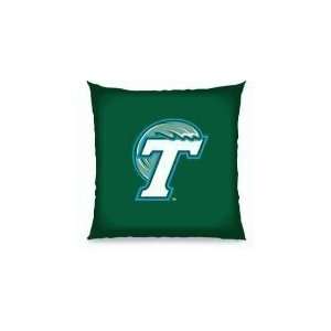  NCAA Sports 18 Toss Pillow Tulane Green Wave   College Athletics 